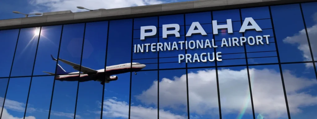 Aeropuerto en Praga