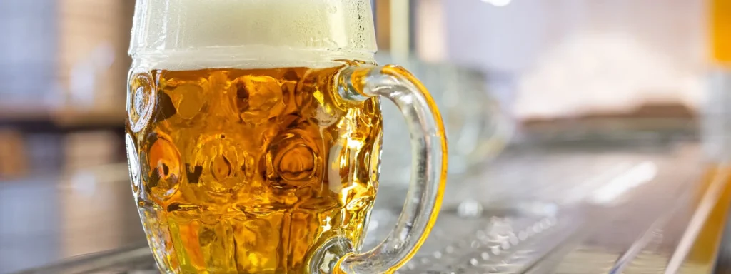 Pilsner Urquell recién tirada
