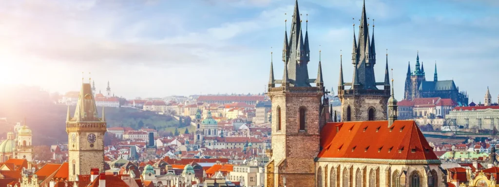 Torres de Praga ciudad de las cien torres